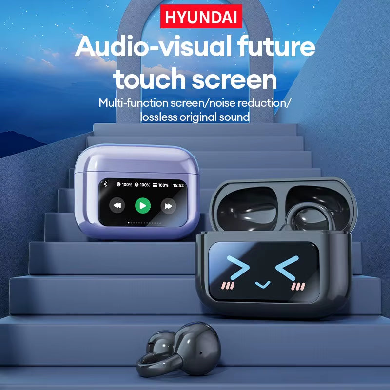 Echogrip™ M100 ENC Ear Clip Earphones – Style, Sound, and Smart Control