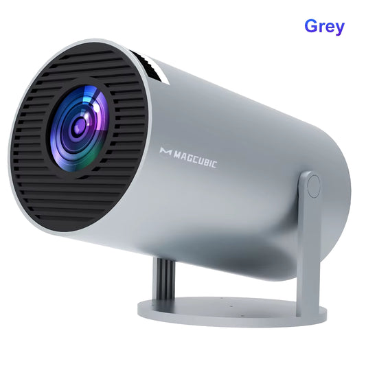 Cinecast™ HY300 PRO Smart Projector – 4K Ready. Wifi 6 Fast. Theater Anywhere