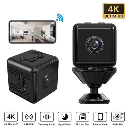 Ultramini 4K Wifi Security Cam – Watch What Matters, Anytime, Anywhere!