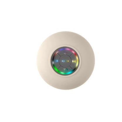 Aquabeat Mini: Waterproof LED Bluetooth Speaker with Powerful Sound & Suction Cup Mount
