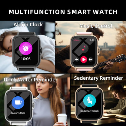 Aquasync™ 1.83” Smartwatch – Power, Style, and Control at a Glance