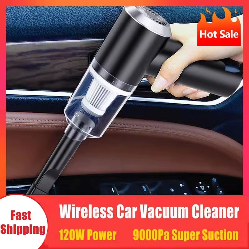 9000Pa Mini Wireless Vacuum – Power Clean Anywhere