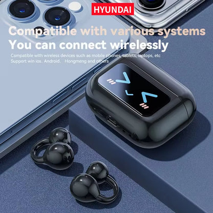 Echogrip™ M100 ENC Ear Clip Earphones – Style, Sound, and Smart Control
